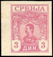Serbien, 1901, Ex 54-60 U, Ohne Gummi - Serbie