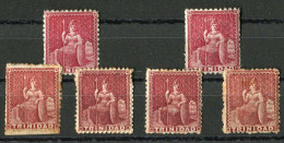 Trinidad & Tobago, 1861, Ungebraucht, Ohne Gummi - Trinidad & Tobago (1962-...)