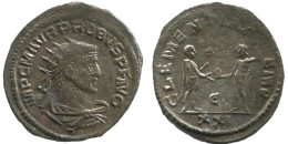 PROBUS ANTONINIANUS Siscia ( E / XXI) AD 281 CLEMENTIA TEMP #ANT1898.48.E.A - The Military Crisis (235 AD Tot 284 AD)
