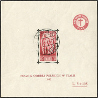 2. Polnisches Korps In Italien (Corpo Polacco), 1946, Gestempelt - Sin Clasificación