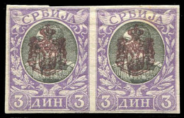 Serbien, 1903, 70 U (2), Ohne Gummi - Servië