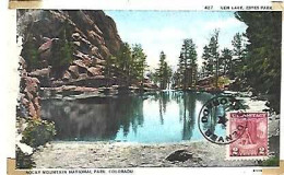 United States & Marcofilia, Rocky Mountain National Park, Gem Lake, Colorado, Denver, Ed. Sanborn S. Co. (427) - Autres & Non Classés