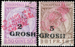 Albanien Skutari, 1915, 1a/b - 6, Gestempelt - Albanië