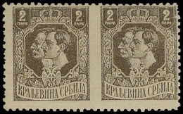 Serbien, 1918, 133 Var. (2), Ungebraucht - Serbia