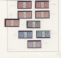 Frankreich, 1902, 102-106 ZS, Postfrisch, Ungebraucht - Sonstige & Ohne Zuordnung