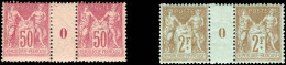 Frankreich, 1898, 72 I, 81 I, 84 I/II, 85 ZS, Postfrisch, ... - Autres & Non Classés