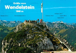 72724998 Wendelstein Berg Mit Karwendel- Und Wettersteingebirge Bayrischzell - Altri & Non Classificati