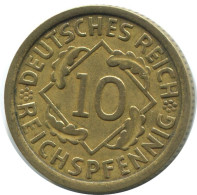 10 REICHSPFENNIG 1929 A ALLEMAGNE Pièce GERMANY #AE350.F.A - 10 Rentenpfennig & 10 Reichspfennig