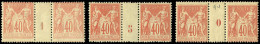 Frankreich, 1881, 65 II ZS, Postfrisch, Ungebraucht - Altri & Non Classificati