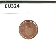 1 EURO CENT 2001 SPAIN Coin #EU324.U.A - Spagna