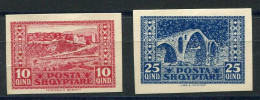 Albanien, 1922, 85-86 U, Ohne Gummi - Albanië