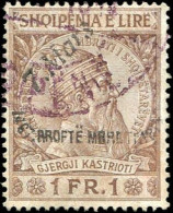 Albanien, 1914, 35-40, Gestempelt - Albanië