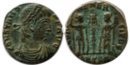 CONSTANS MINTED IN THESSALONICA FROM THE ROYAL ONTARIO MUSEUM #ANC11898.14.F.A - The Christian Empire (307 AD To 363 AD)