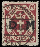 Danzig, 1922, D 26 B, Gestempelt - Dienstmarken