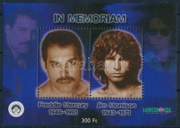 ** 2001 In Memoriam Freddy Mercury és Jim Morrison Emlékív - Other & Unclassified