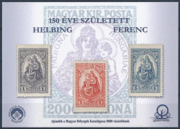 ** 2020 150 éve Született Helbing Ferenc Emlékív - Sonstige & Ohne Zuordnung