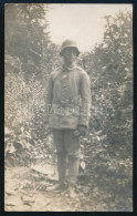 1917 Köln, Rohamsisakos Katona, Megírt Fotólap, 14x8,5 Cm - Sonstige & Ohne Zuordnung