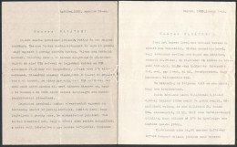 Cca 1930-1935 Báró Neu Sándor (1898-1990) Százados, Rádióamatőr, Későbbi Don-kanyari Frontharcos Katonatiszt Levelezése  - Otros & Sin Clasificación