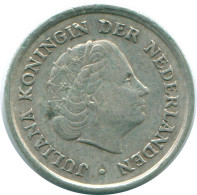 1/10 GULDEN 1966 ANTILLAS NEERLANDESAS PLATA Colonial Moneda #NL12820.3.E.A - Antilles Néerlandaises