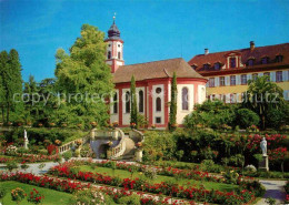 72724960 Insel Mainau Rosengarten Mit Freitreppe Zur Schlossterrasse Konstanz Bo - Konstanz