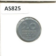 20 FILLER 1968 HUNGARY Coin #AS825.U.A - Hungría