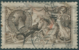 Great Britain 1913 SG399 2s.6d Deep Sepia-brown KGV #2 FU (amd) - Unclassified