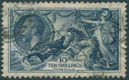 Great Britain 1934 SG452 10s. Indigo KGV #2 FU (amd) - Unclassified