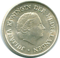 1/4 GULDEN 1970 ANTILLAS NEERLANDESAS PLATA Colonial Moneda #NL11625.4.E.A - Antilles Néerlandaises