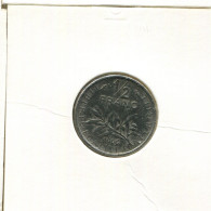 1/2 FRANC 1966 FRANCIA FRANCE Moneda #AK506.E.A - 1/2 Franc