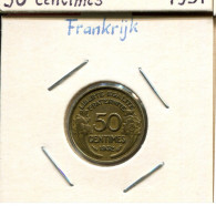 50 CENTIMES 1932 FRANCIA FRANCE Moneda #AM222.E.A - 50 Centimes