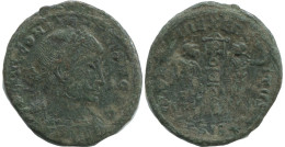 LATE ROMAN IMPERIO Follis Antiguo Auténtico Roman Moneda 1.5g/16mm #ANT2029.7.E.A - The End Of Empire (363 AD Tot 476 AD)
