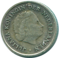 1/10 GULDEN 1960 NIEDERLÄNDISCHE ANTILLEN SILBER Koloniale Münze #NL12343.3.D.A - Nederlandse Antillen