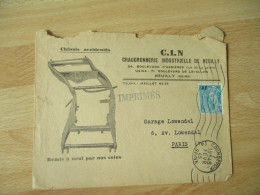 7 FEVRIER 1945 TIMBRE MERCURE SURCHARGE RF TIMBRE SEUL SUR LETTRE - Lettres & Documents