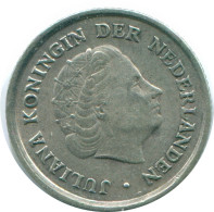 1/10 GULDEN 1966 NIEDERLÄNDISCHE ANTILLEN SILBER Koloniale Münze #NL12727.3.D.A - Nederlandse Antillen