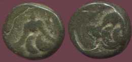 FLOWER OF GARNET Ancient Authentic Original GREEK Coin 0.7g/9mm #ANT1576.9.U.A - Grecques