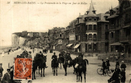 MERS LES BAINS LA PROMENADE DE LA PLAGE UN JOUR DE RALLYE - Mers Les Bains