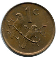 1 CENT 1982 SUDAFRICA SOUTH AFRICA Moneda #AX176.E.A - Zuid-Afrika