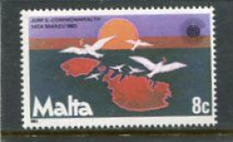 MALTA - 1983  8c  COMMONWEALTH DAY  MINT NH - Malta