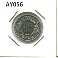 1 FRANC 1978 SWITZERLAND Coin #AY056.3.U.A - Otros & Sin Clasificación