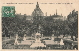 42 Saint Etienne Place Marengo Monument Francisque Garnier CPA - Saint Etienne