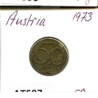 50 GROSCHEN 1973 AUTRICHE AUSTRIA Pièce #AT597.F.A - Oesterreich