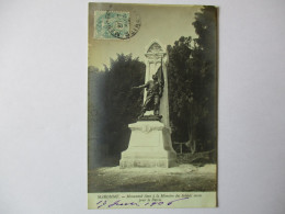Carte-photo...Marommes...monument élevé A La Mémoire Des Soldats Morts Pour La Patrie...1906...(guerre 1870-71)... - Maromme