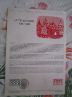 Document Officiel  La Television 28/1/85 - Documents Of Postal Services