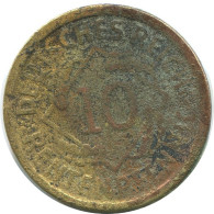 10 RENTENPFENNIG 1924 A ALEMANIA Moneda GERMANY #AD568.9.E.A - 10 Renten- & 10 Reichspfennig
