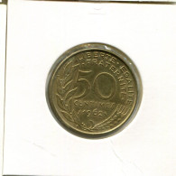 50 CENTIMES 1962 FRANCE Pièce Française #AK936.F.A - 50 Centimes