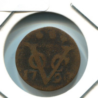 1790 ZEALAND VOC DUIT NIEDERLANDE OSTINDIEN NY COLONIAL PENNY #VOC1983.10.D.A - Nederlands-Indië