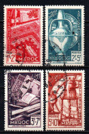 Maroc - 1950 - Œuvres De Solidarité    - N° 288 à 291 - Oblit - Used - Used Stamps