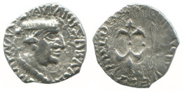 INDO-SKYTHIANS WESTERN KSHATRAPAS KING NAHAPANA AR DRACHM GREEK #AA407.40.U.A - Griechische Münzen
