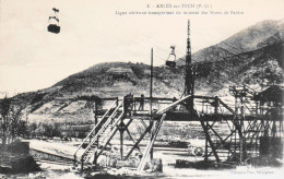 CPA. - [66] Pyrénées Orientales > Arles Sur Tech - Ligne Aérienne Transportant Du Minerai Des Mines De Batère - TBE - Autres & Non Classés