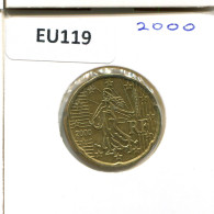 20 EURO CENTS 2000 FRANCE Coin Coin #EU119.U.A - Frankrijk